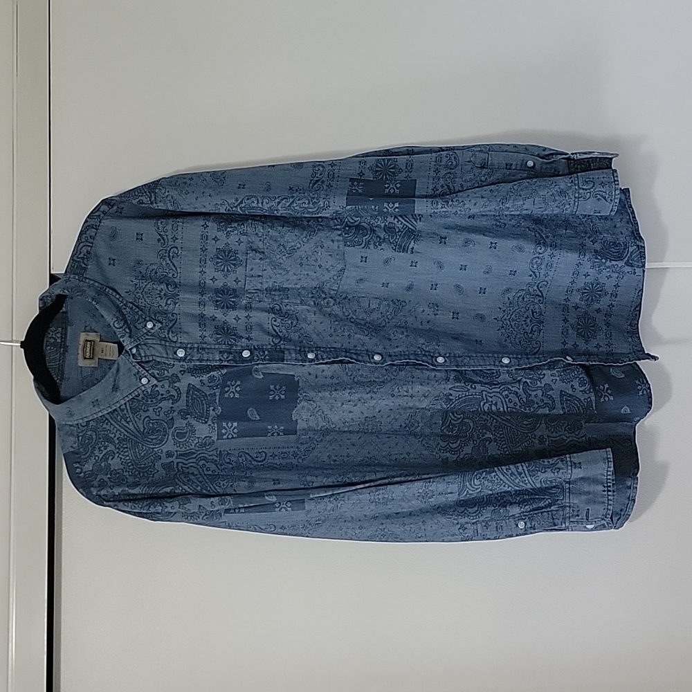 FOUNDRY BUTTON DOWN CASUAL SHIRT